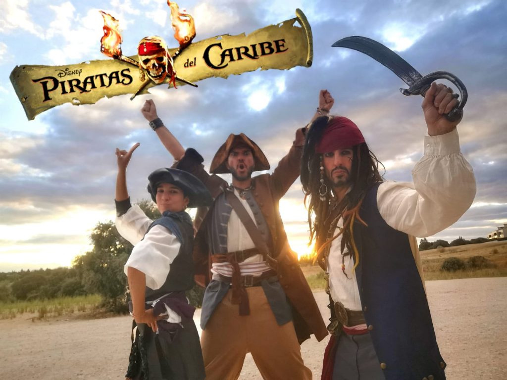 Animaciones infantiles de Piratas del Caribe