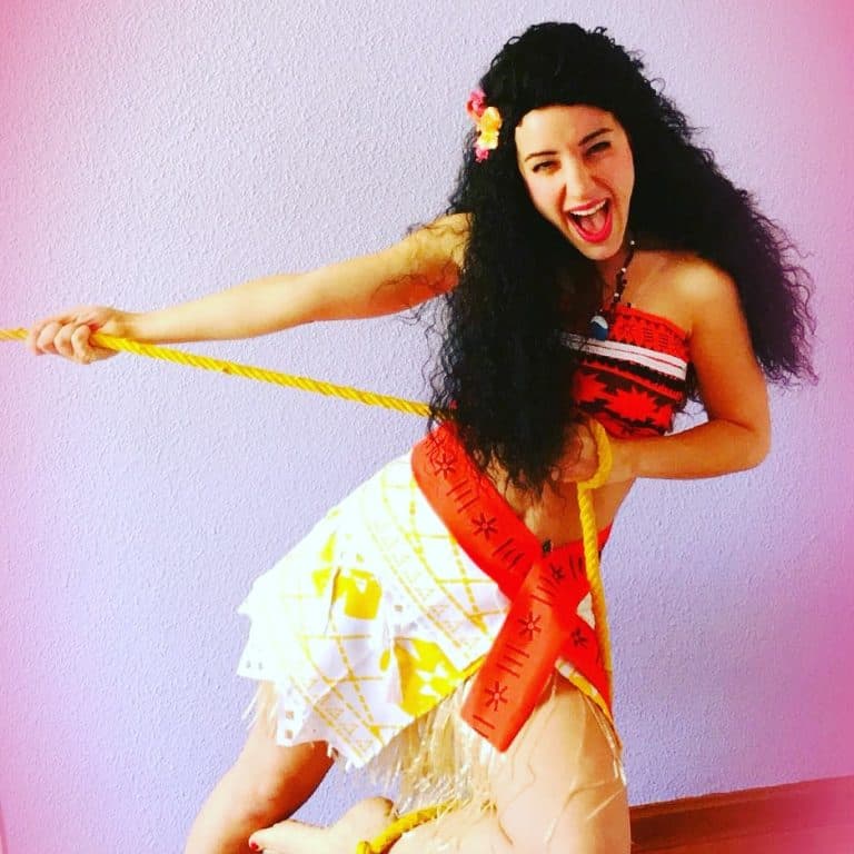 animaciones infantiles de cumpleaños con vaiana