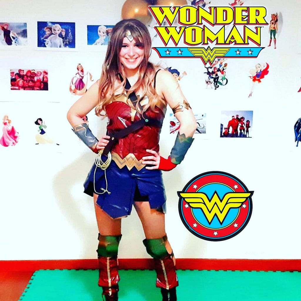 animaciones infantiles con Wonder Woman