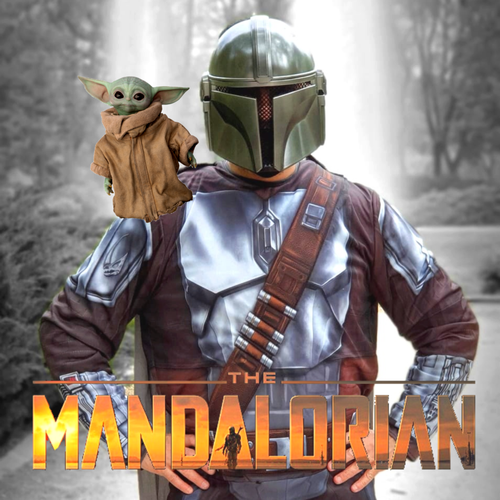 animaciones infantiles con Mandalorian