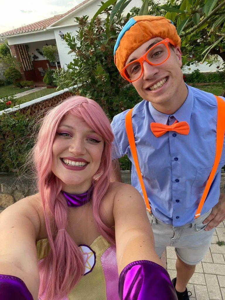 luli pampin y blippi en tu cumpleaños