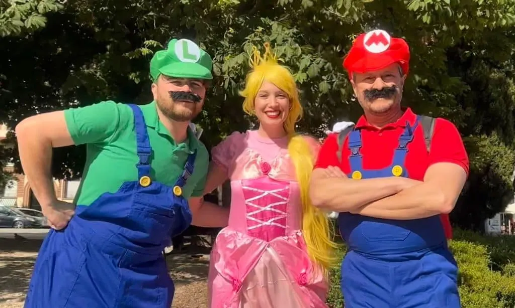 mario bros en tu cumpleaños