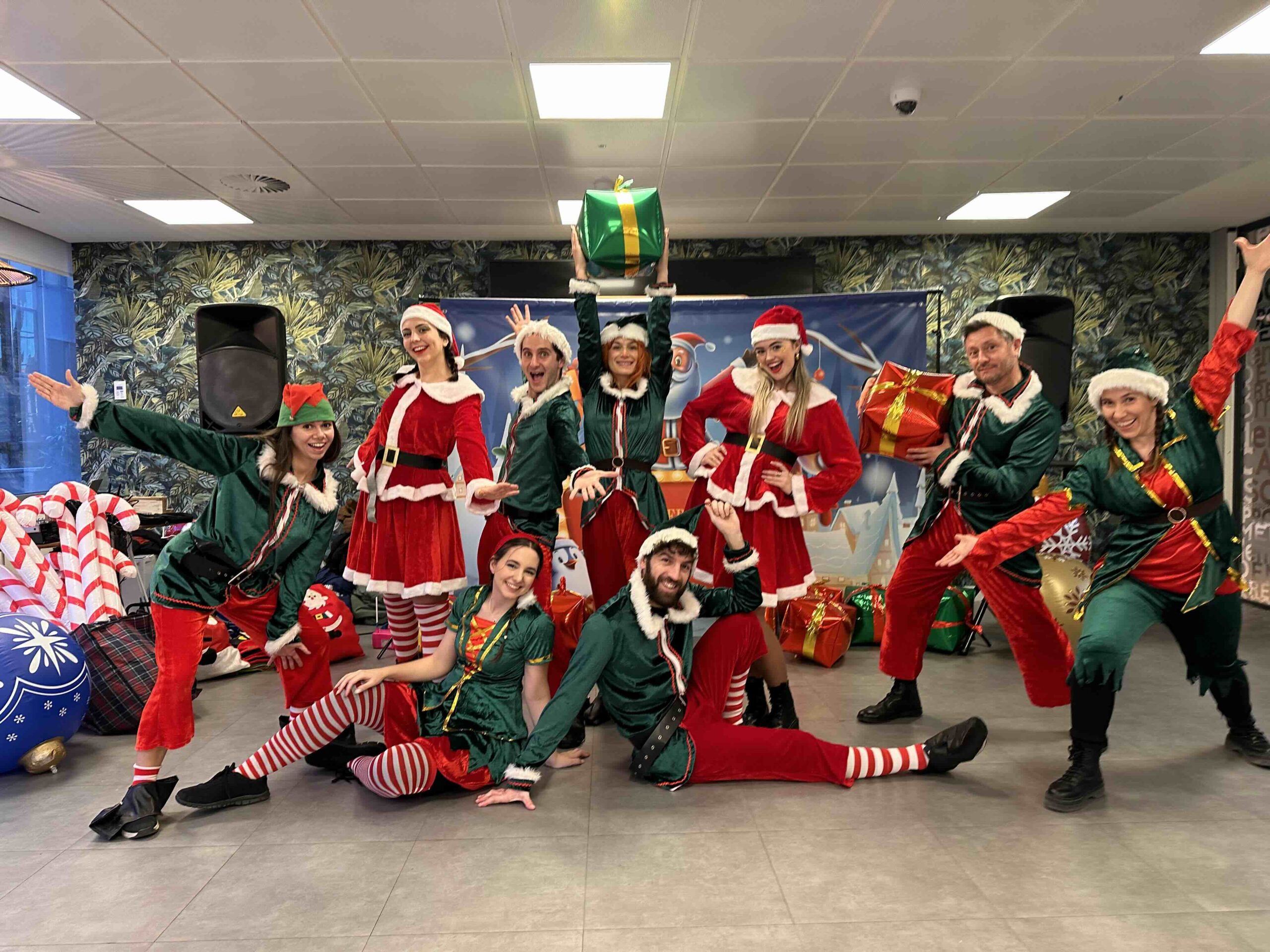 fiesta navidad para empresas