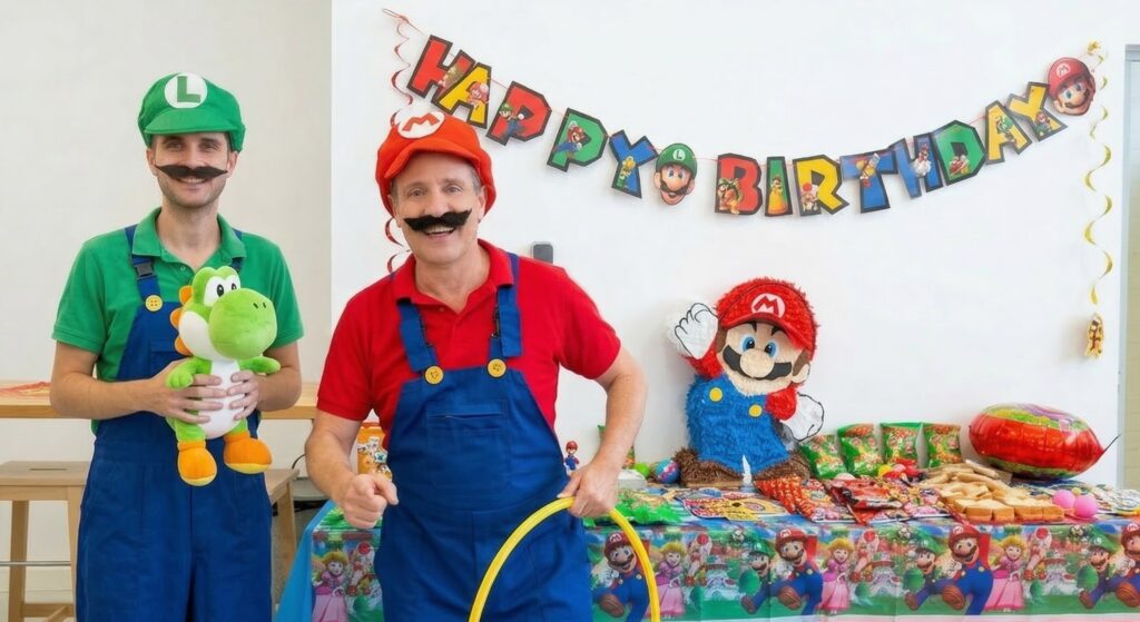 animaciones infantiles mario bros