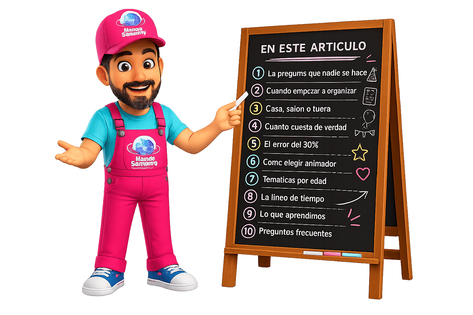 Cumpleaños infantil Madrid